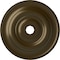 Ekena Millwork Jefferson Ceiling Medallion (Fits Canopies up to 5"), 26 1/2"OD x 3 5/8"ID x 1 1/2"P, Brass CM26JEBRS - alternate 1